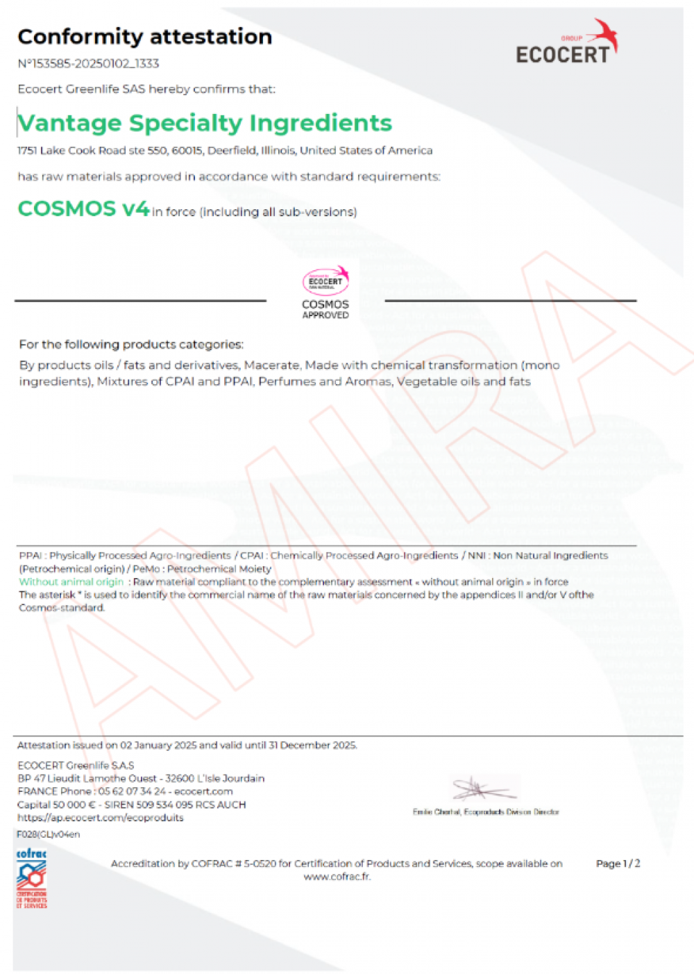 DW Jojoba Colorless_COSMOS 2025