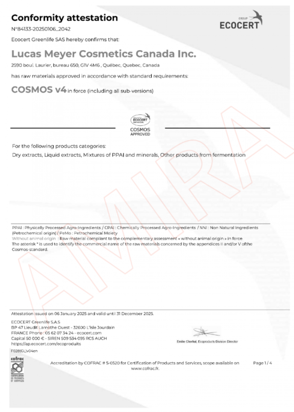 LMC (Canada) Cosmos 2025